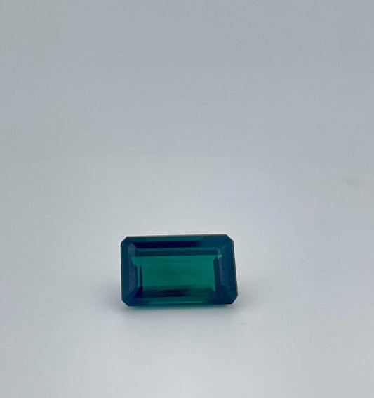 Tourmaline octogone verte 5.13ct
