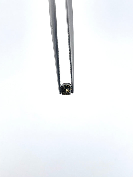 Diamant octogne vert 0.21 ct