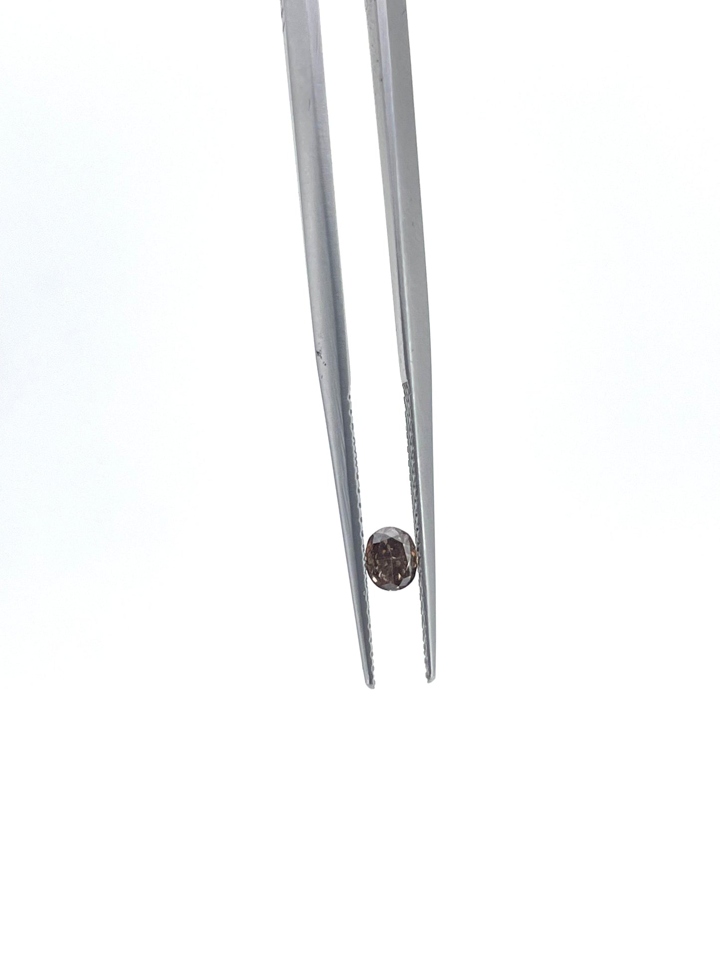 Diamant ovale gris 0.18 ct