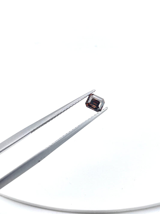Diamant octogne chamapgne 0.35 ct