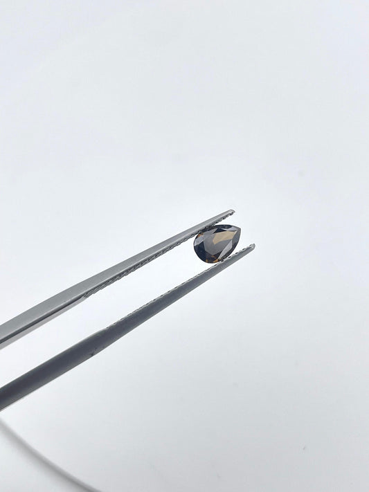 Diamant poire brun 0.37 ct