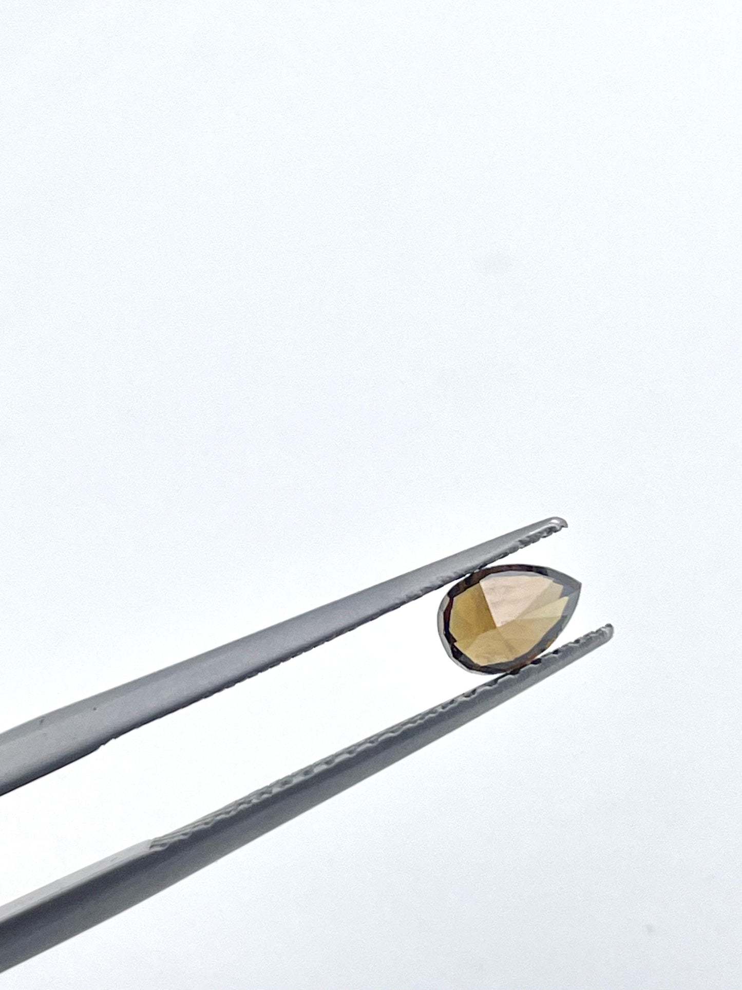 Diamant poire brun 0.37 ct