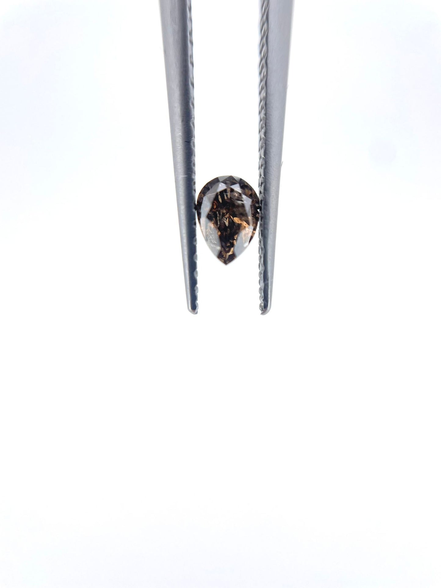 Diamant poire brun 0.21 ct