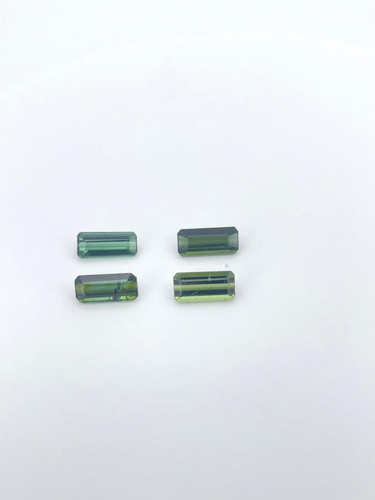 Tourmaline octogone verte ~0.93 ct