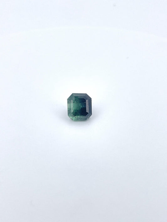 Tourmaline octogone bi-color 2.85 ct