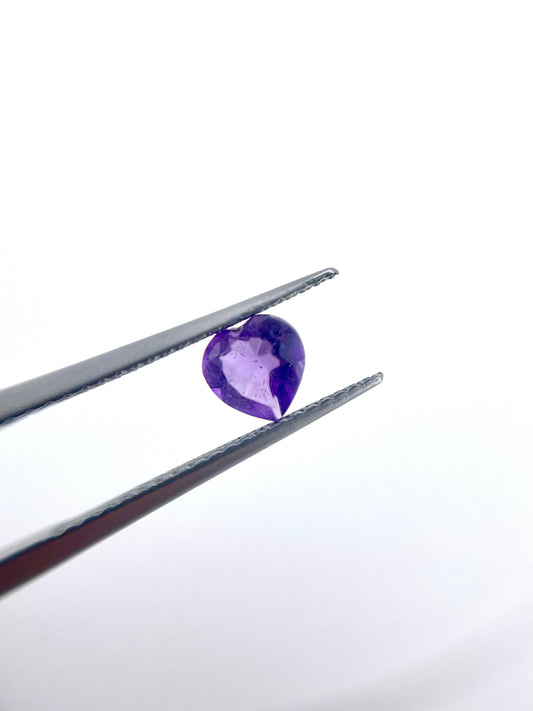 Améthyste coeur 0.59 ct