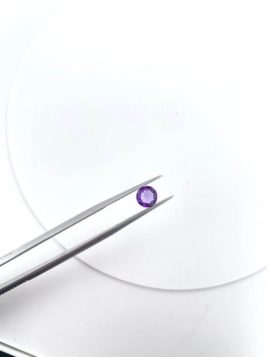 Améthyste ronde 0.67 ct