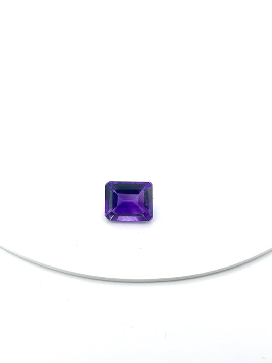Améthyste rectangle 4.37 ct